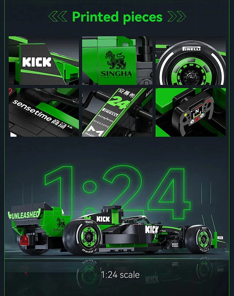 CaDA C55032W – KICK Sauber F1 Team C44 2024 | 1:24