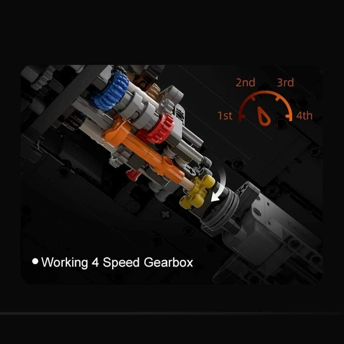 CaDA C61042W – Italienischer Supercar RC mit 4-Gang-Getriebe | 1:8