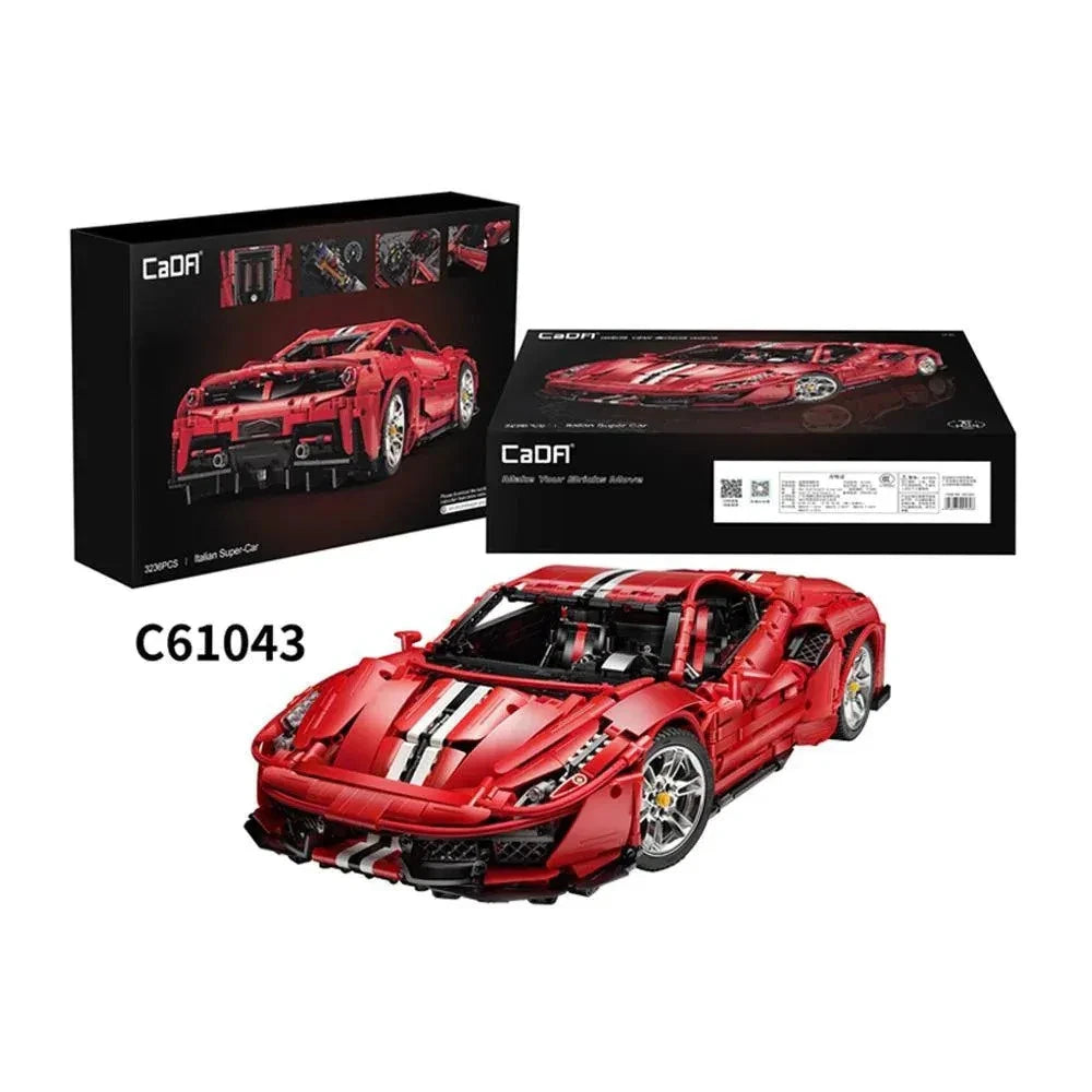 CaDA C61042W – Italienischer Supercar RC mit 4-Gang-Getriebe | 1:8