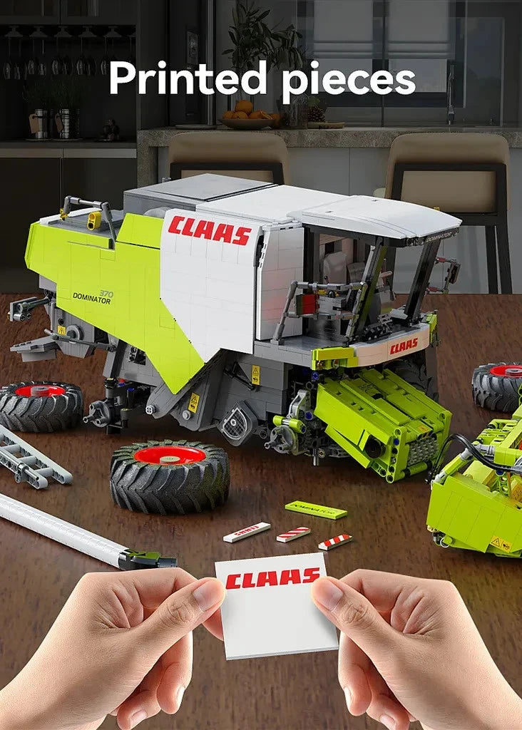 CaDA Set C61508W Claas Dominator RC Klemmbausteine Bauset NEU & OVP (4567 Teile)