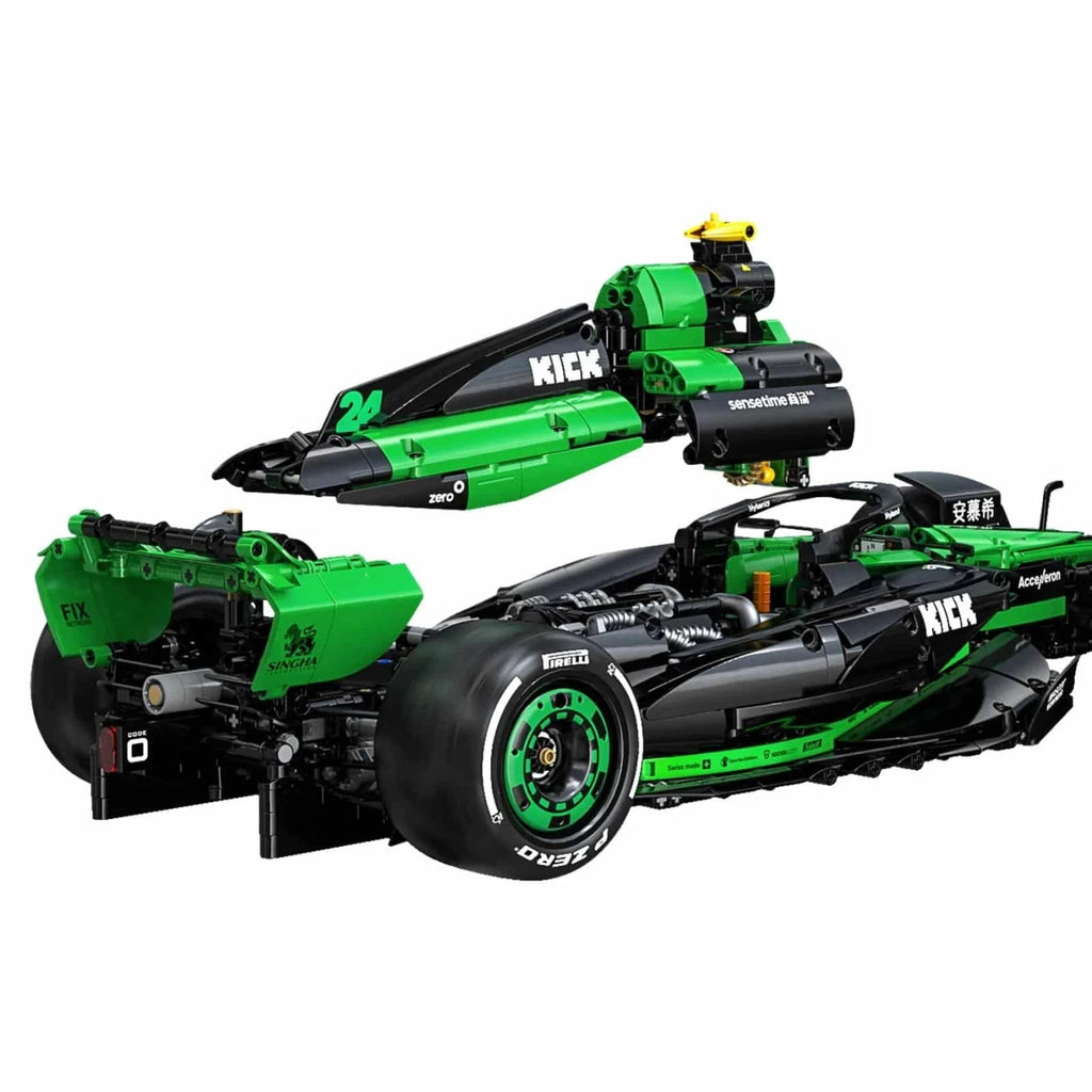 CADA C64010W "KICK SAUBER F1 Team" Technic Klemmbausteine Bauset NEU & OVP