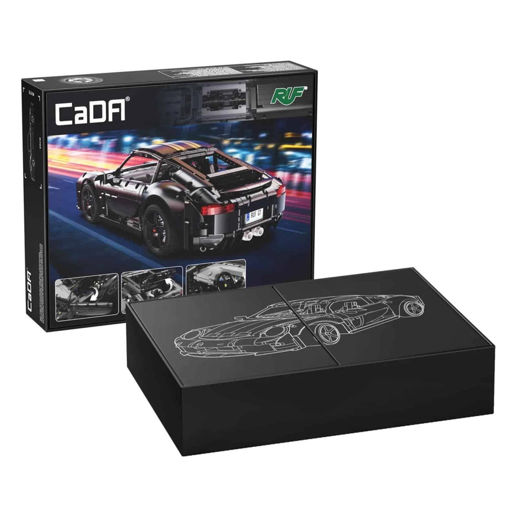 CADA C63006W | RUF™ GT 1:10 Supersportwagen Technic Klemmbausteine Bauset NEU & OVP