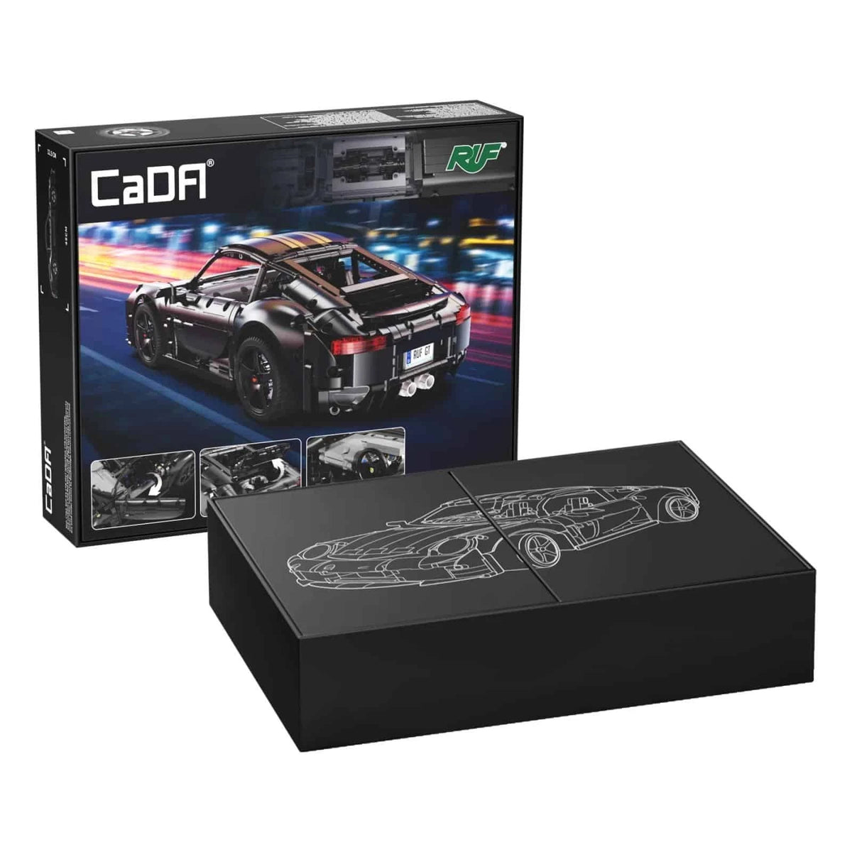 CADA C63006W | RUF™ GT 1:10 Supersportwagen Technic Klemmbausteine Bauset NEU & OVP